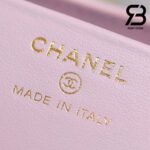 Túi Chanel 24C Mini Nano 31 Bag Màu Hồng Da Lambskin GHW 20CM Best Quality