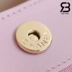 Túi Chanel 24C Mini Nano 31 Bag Màu Hồng Da Lambskin GHW 20CM Best Quality