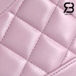 Túi Chanel 24C Mini Nano 31 Bag Màu Hồng Da Lambskin GHW 20CM Best Quality