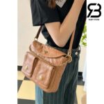 Túi Chanel 24P Small Hobo Handbag Màu Camel Calfskin 24CM Best Quality