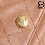 Túi Chanel 24P Small Hobo Handbag Màu Camel Calfskin 24CM Best Quality