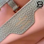 Túi LV Capucines BB Lovelock Màu Xanh Ngọc Bích Quartz 26CM Best Quality