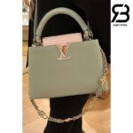 Túi LV Capucines BB Lovelock Màu Xanh Ngọc Bích Quartz 26CM Best Quality