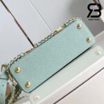 Túi LV Capucines BB Lovelock Màu Xanh Ngọc Bích Quartz 26CM Best Quality