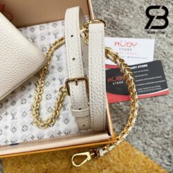 Túi LV Capucines Mini Milky Way Màu Trắng Quartz 21CM Best Quality