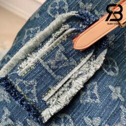 Túi LV CarryAll MM Monogram Màu Xanh Denim Best Quality