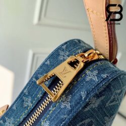 Túi LV Croissant MM Bag Monogram Màu Xanh Denim 25CM Best Quality