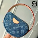 Túi LV Croissant MM Bag Monogram Màu Xanh Denim 25CM Best Quality
