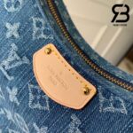 Túi LV Croissant MM Bag Monogram Màu Xanh Denim 25CM Best Quality