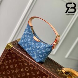 Túi LV Hills Pochette Bag Monogram Màu Xanh Denim 18CM Best Quality