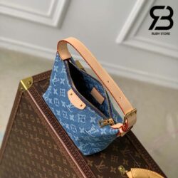 Túi LV Hills Pochette Bag Monogram Màu Xanh Denim 18CM Best Quality