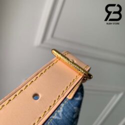 Túi LV Hills Pochette Bag Monogram Màu Xanh Denim 18CM Best Quality