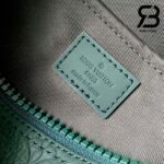 Túi LV Keepall Bandoulière 25 Màu Xanh Forest Monogram Taurillon Best Quality