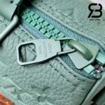 Túi LV Keepall Bandoulière 25 Màu Xanh Forest Monogram Taurillon Best Quality