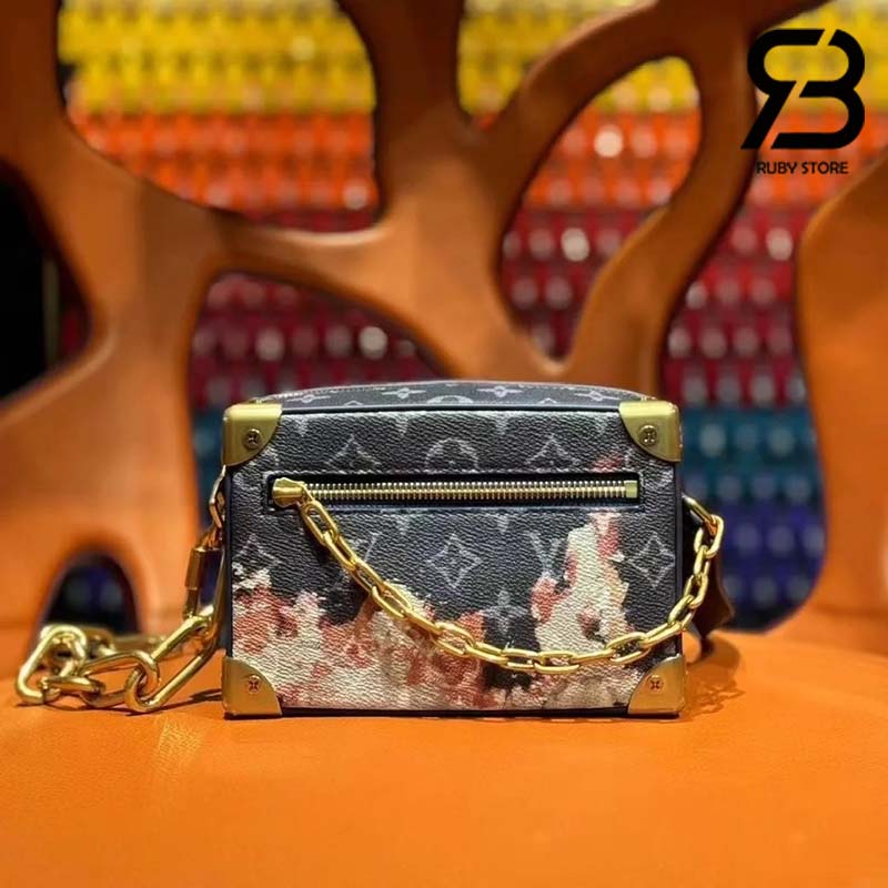 Túi LV Mini Soft Trunk Monogram Bleach 18CM Best Quality