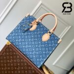 Túi LV OnTheGo MM Monogram Màu Xanh Damier Best Quality
