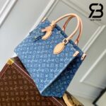 Túi LV OnTheGo MM Monogram Màu Xanh Damier Best Quality