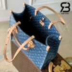Túi LV OnTheGo MM Monogram Màu Xanh Damier Best Quality