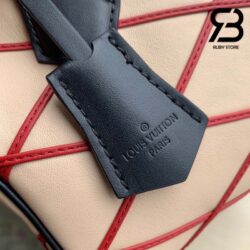 Túi LV Speedy Bandoulière 20 Malleatge Màu Be Đỏ Best Quality