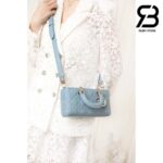 Túi Small Lady Dior D-Joy Bag Màu Xanh Da Cừu 22CM Best Quality