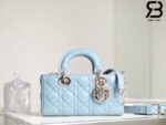 Túi Small Lady Dior D-Joy Bag Màu Xanh Da Cừu 22CM Best Quality