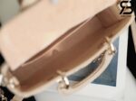 Túi Small Lady Dior D-Joy Bag Powder Màu Beige Da Cừu 22CM Best Quality