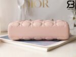 Túi Small Lady Dior D-Joy Bag Màu Hồng Powder Da Cừu 22CM Best Quality