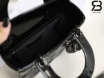 Túi Small Lady Dior Màu Đen Bóng Da Calfskin 20CM Best Quality