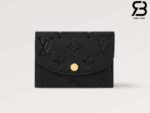 Ví LV Rosalie Coin Purse Màu Đen Monogram Empreinte Best Quality