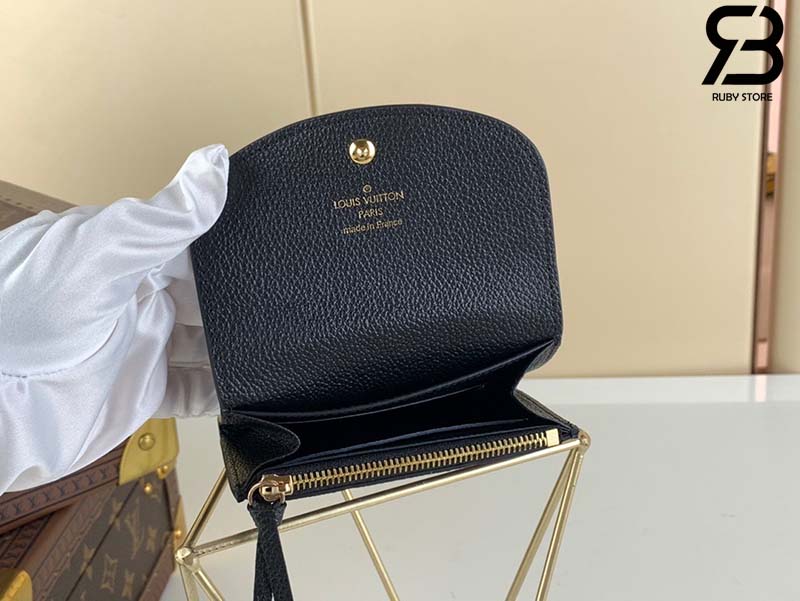 Ví LV Rosalie Coin Purse Màu Đen Monogram Empreinte Best Quality