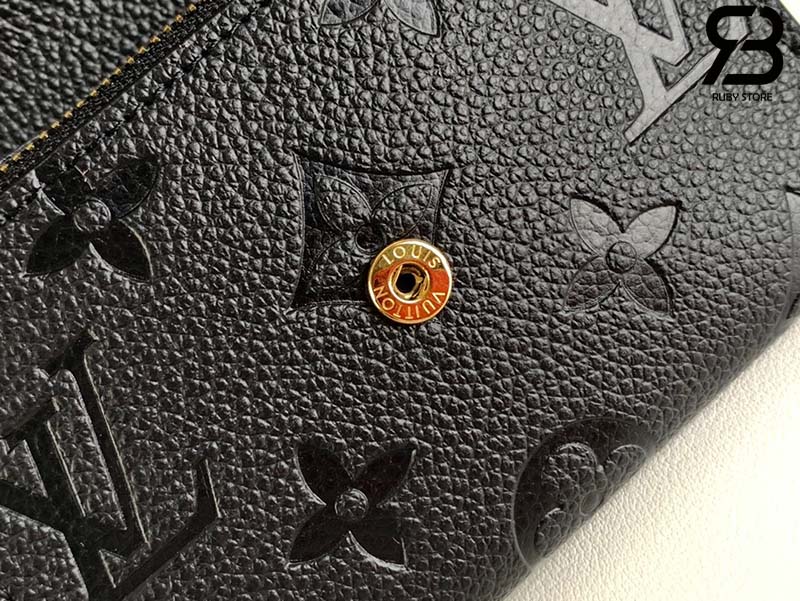 Ví LV Rosalie Coin Purse Màu Đen Monogram Empreinte Best Quality