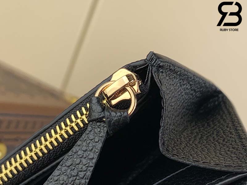 Ví LV Rosalie Coin Purse Màu Đen Monogram Empreinte Best Quality