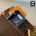 Ví LV Victorine Wallet Monogram Màu Xanh Denim Best Quality
