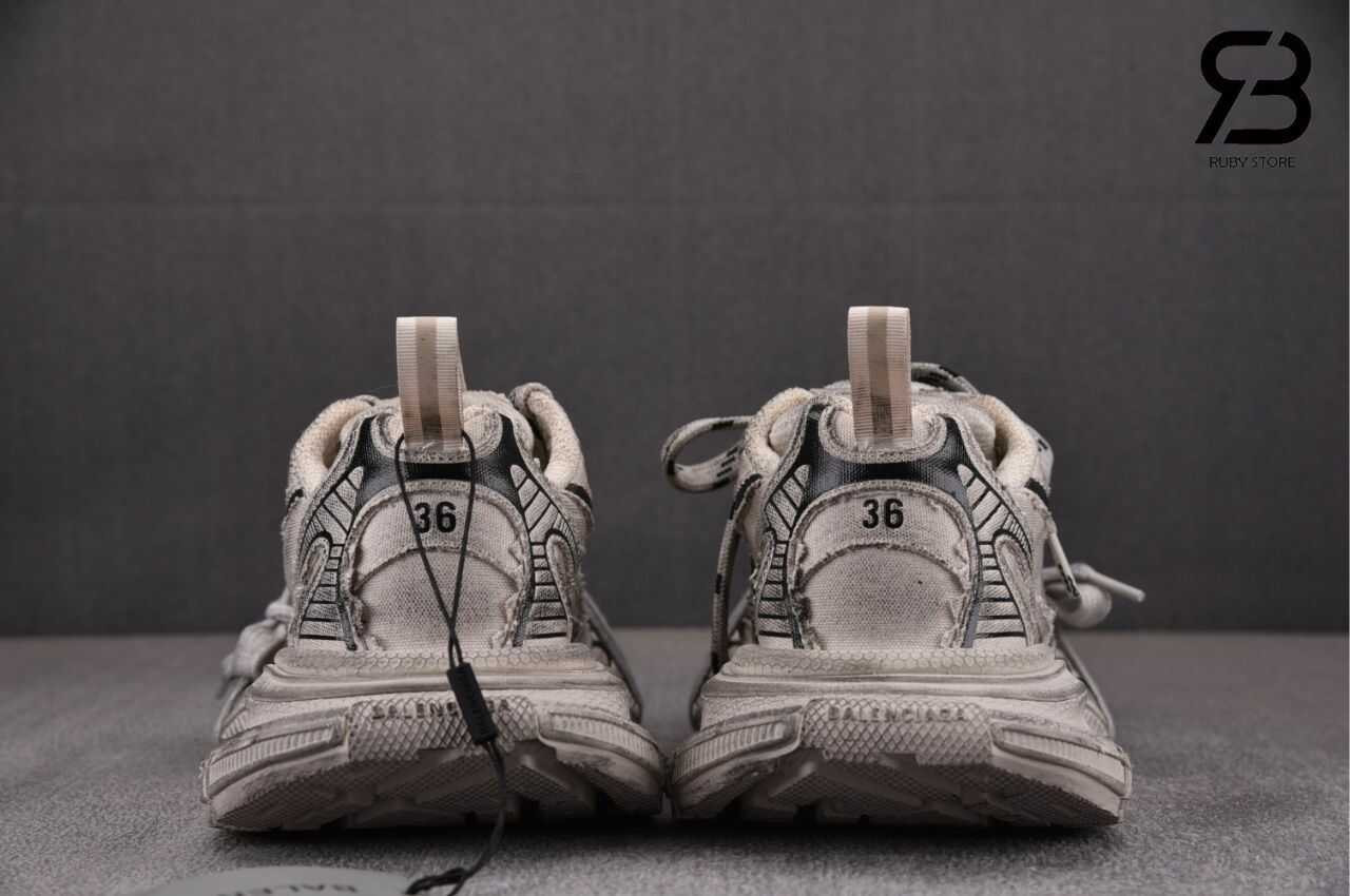 Giày Balenciaga 3XL Beige Destroyed Màu Be Best Quality