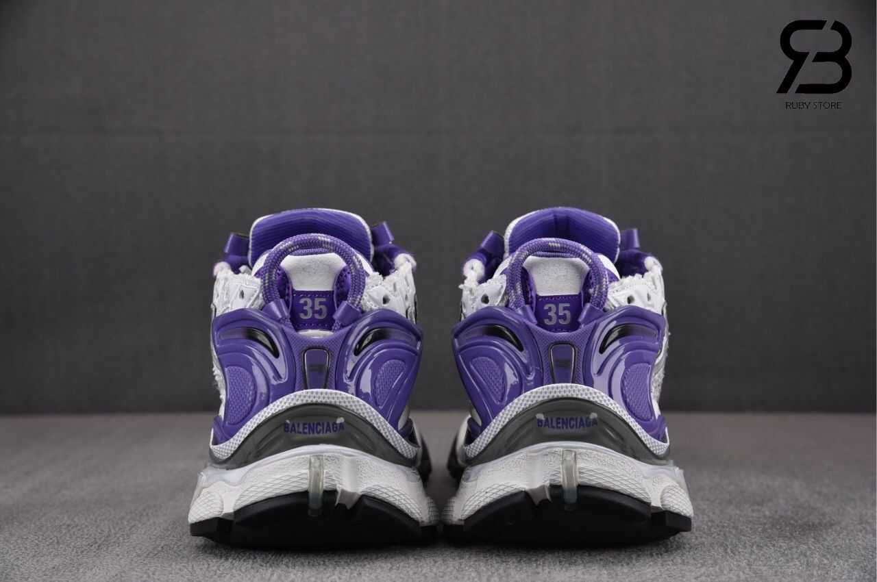 Giày Balenciaga Runner Purple Grey Màu Tím Xám Best Quality