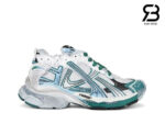 Giày Balenciaga Runner White Green Blue Best Quality