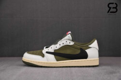 Giày Jordan 1 Low Travis Scott Medium Olive Best Quality