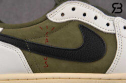 Giày Jordan 1 Low Travis Scott Medium Olive Best Quality