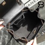 Ba Lô Chanel 23C Medium Duma Backpack Màu Đen Calfskin GHW 24CM Best Quality