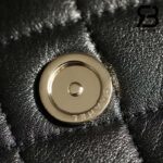 Ba Lô Chanel 23C Medium Duma Backpack Màu Đen Calfskin GHW 24CM Best Quality