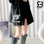 Ba Lô Chanel 23C Small Duma Backpack Màu Đen Calfskin GHW 18CM Best Quality