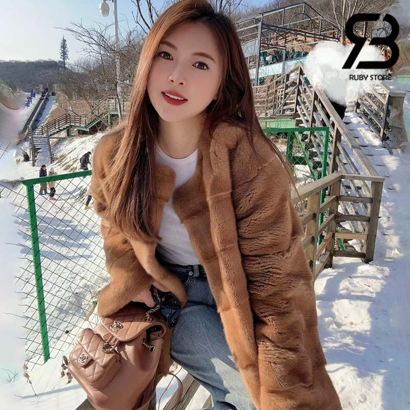 Ba Lô Chanel 24P Small Duma Backpack Màu Nâu Camel Calfskin GHW 18CM Best Quality
