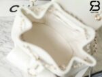 Ba Lô Chanel 24P Small Duma Backpack Màu Trắng Calfskin GHW 18CM Best Quality