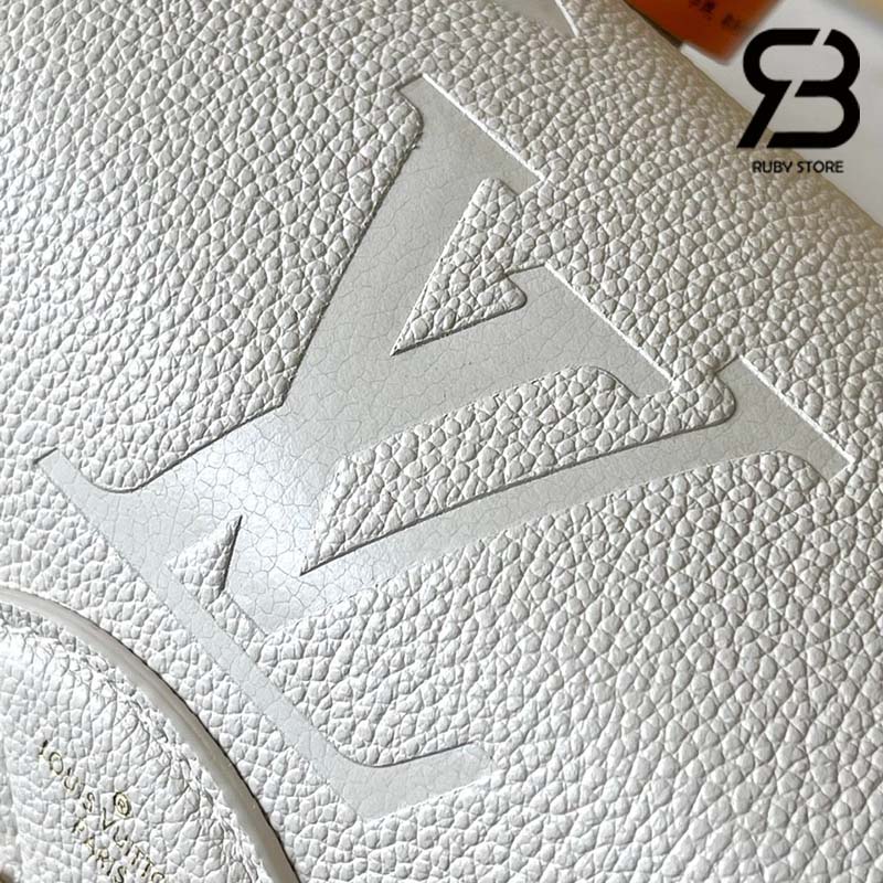 Ba Lô LV Backup Backpack Monogram Empreinte Màu Kem 22CM Best Quality