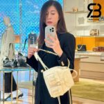 Ba Lô LV Backup Backpack Monogram Empreinte Màu Kem 22CM Best Quality