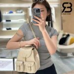 Ba Lô LV Backup Backpack Monogram Empreinte Màu Kem 22CM Best Quality