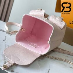 Ba Lô LV Backup Backpack Monogram Empreinte Màu Hồng Opale 22CM Best Quality