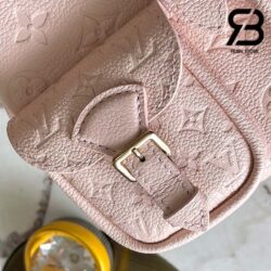 Ba Lô LV Backup Backpack Monogram Empreinte Màu Hồng Opale 22CM Best Quality