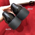 Giày Prada Chocolate Brushed Leather Loafers Màu Đen Best Quality