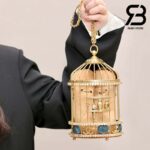Túi Chanel 20 Metiers d’Art Collection Bird Cage Evening Bag Gold Best Quality